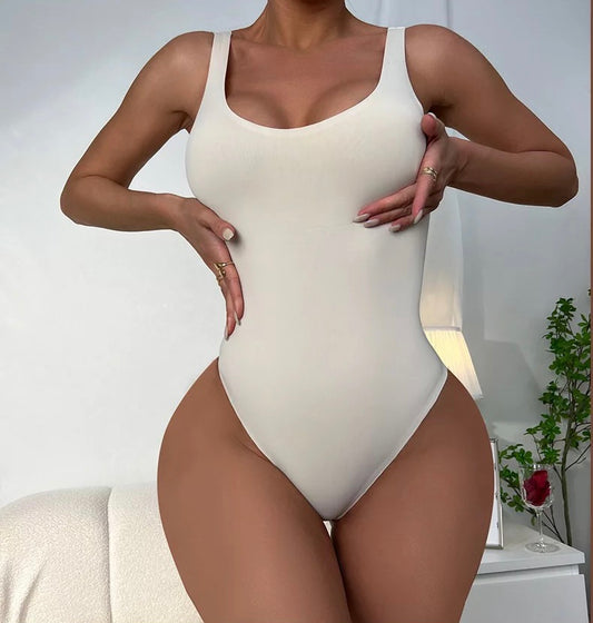 Tipsy (Beige) bodysuit